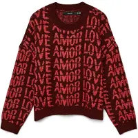 Vero Moda Pullover in Bordeaux - M
