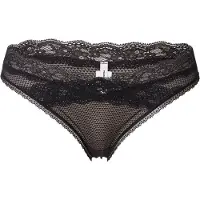 Passionata Tanga "BROOKLYN" florale Spitze, grafischer Tüll, elastisch, weich, bequem