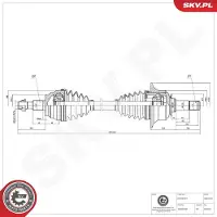 ESEN SKV Antriebswelle 40SKV232