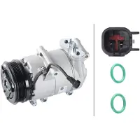 Hella Klimakompressor 12 V Ø 108 passend für u.a. FORD FOCUS