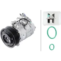 Hella Klimakompressor 24 V Ø 130 mm Thermo-Expertise für u.a. MERCEDES-BENZ AXOR