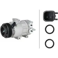 Hella Klimakompressor 12 V Ø 108 mm Thermo-Expertise für u.a. FORD MONDEO