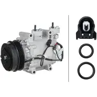 Hella Klimakompressor 12 V Ø 112 mm Thermo-Expertise passend für u.a. HONDA JAZZ