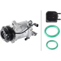 Hella Klimakompressor 12 V Ø 108 mm Thermo-Expertise für u.a. FORD FIESTA