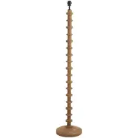 Light & Living - stehlampe - Cecily - braun - holz - Ø 30cm - E27 - 8217533