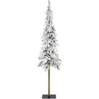 Everlands Alpenbaum schneebedeckt PE 180 cm grün/weiß (tweekleurig)
