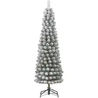 Black Box Kunstweihnachtsbaum Charlton Pilar grün mattiert H155 x Durchmesser 48 cm (groen)