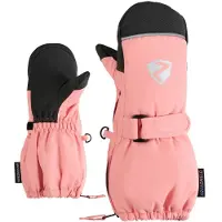 Ziener Fäustlinge Lanupo Z AS Mitten Mini Kinder Light Salmon / Black-4 jahre