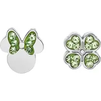 Disney Glittering steel stud earrings Minnie Mouse E600205RGL.CS