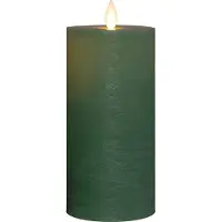 Annas collection Stumpenkerze-USB Wachs 15 x 7,5 cm Jade (groen)