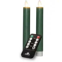 Annas collection Tafelkerze-USB Wachs 18 cm Jade (groen)