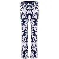 Kjus Skihose Sella Jet Print Pants Damen Navy/White-Größe 42