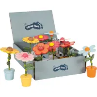 Small Foot Display Drückfiguren Blumen