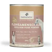 PAWS & PATCH Paws&Patch Flohsamenschalen Pulver für Hunde, Katzen und Pferde 250 g