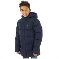 U.S. POLO ASSN. Junge Winterjacke Dunkelblau Blazer