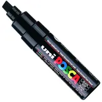 Posca Paint marker Uni PC-8K black 8mm - (6 stk.)