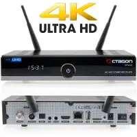 Octagon SF8008 4K UHD Combo Receiver DVB-S2X + DVB-C/T2 Tuner
