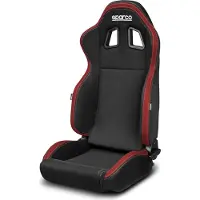 Sparco 009014NRRS R100 Rennsitz Sportsitz schwarz Rot