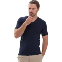 Mey Hybrid T-Shirt Serie Hybrid T-Shirt Yacht Blue | Größe S