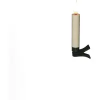 Konstsmide Weihnachtsdekroation, LED Baumbeleuchtung,10 kabellose Baumkerzen, 3D-Flamme, 5h Timer, Fernbedienung, warmweiß, Batteriebetrieben