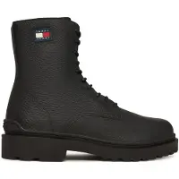 Tommy Hilfiger Schnürschuhe Tjm Lace Up Tumbled High EM0EM01631 Schwarz 40