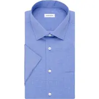 Seidensticker Hemd Modern Fit Kent kurzarm bügelfrei blue