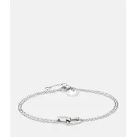Liebeskind berlin Armbänder - Edelstahl The Festive Mini Link Sparkle - Gr. ONESIZE - in Silber - für Damen