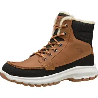 Helly Hansen für Herren. 11422 Garibaldi Stiefel aus braunem Leder (42), Schwarz, Wohnung, Schnürsenkel, Lässig, Schnee, Draußen