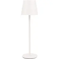 Addliving LED Tischleuchte FASHION dimmbar mit Touch Funktion 3 Lichtfarben IP44 12h Akku weiß