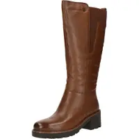 Caprice Damen Stiefel Langschaft mit Warmfutter und edles Echtleder 9-26651-45, Größe:41 EU, Farbe:Braun