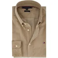 Tommy Hilfiger Solid Corduroy Langarmhemd