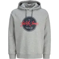 Jack & Jones Kapuzenpullover in Grey Melange | Gr.: M