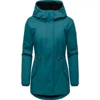 Ragwear Funktionsjacke "Monadis Rainy Warm" mit Kapuze Gefütterte Winterjacke mit Kapuze
