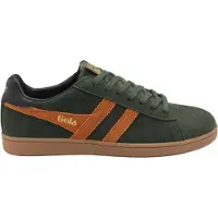 Gola Equipe II Suede Dark Khaki/Moody Orange/Black Größe EU 43