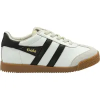 Gola Elan Leather Sneaker Kids white/black (WB) 9K