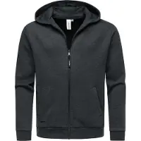 Ragwear Sweatjacke "Natten" Weiche Herren Alltagsjacke mit Kapuze