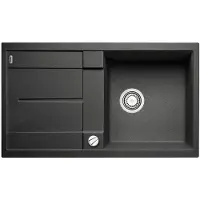 BLANCO Metra 5S, Anthrazit, 1 Becken, 390 x 430 mm, 8,89 cm (3.5"), 860 mm, 500 mm