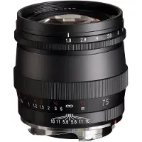 Voigtländer Ultron 1,9/75mm M.C. VM, Schwarz