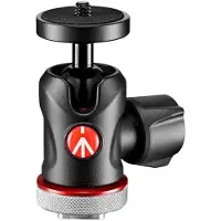Manfrotto MH492LCD-BH 492 Kugelkopf Micro mit Blitzschuh