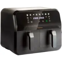 Xiaomi Freidora Sin Aceite Onemoon D8 Doble Cesta 4l + 4l Negra Heißluftfritteuse