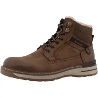 Mustang Herren Stiefelette Schnürschuh für den Winter 15M0011001, Größe:45 EU, Farbe:Mehrfarbig