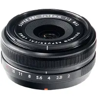 Fujifilm XF 18mm F/2.0 R Fujinon eqv. 27mm