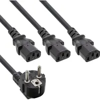 InLine Netz-Y-Kabel