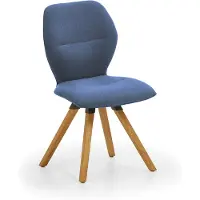 NIEHOFF SITZMÖBEL Merlot Design-Stuhl Stativ-Gestell Massivholz/Stoff Venice
