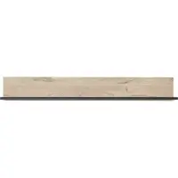 Wohn-Concept Ruben Wandboard Holzwerkstoff Viking Oak/Schwarz