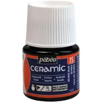 Pebeo Farbe - Pébéo - Keramik Sèvres - 45ml - Blau - Glänzend
