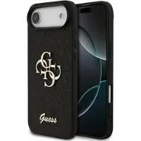 GUESS Apple iPhone Air Hülle - Kunststoff - - Backcover/Hard Case - Schwarz