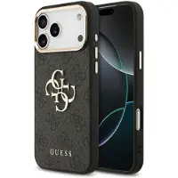 GUESS Apple iPhone 17 Pro Max Hülle - Kunststoff - - Backcover/Hard Case - Schwarz