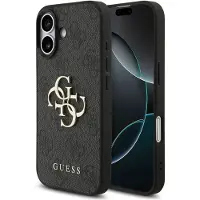 GUESS Apple iPhone 17 Hülle - Kunststoff - - Backcover/Hard Case - Schwarz