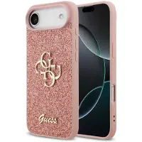 GUESS Apple iPhone Air Hülle - Kunststoff - - Backcover/Hard Case - Rosa